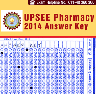 UPSEE Pharmacy 2014 Answer Key