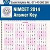 NIMCET 2014 Answer Key