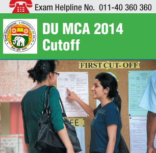 DU MCA 2014 Cutoff