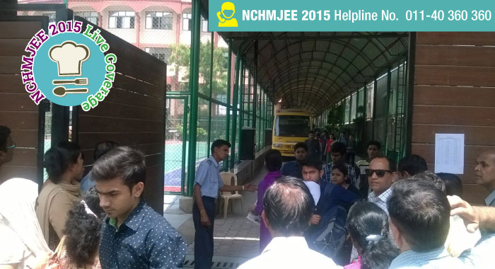 NCHM JEE 2015 Exam Experience in Pictures