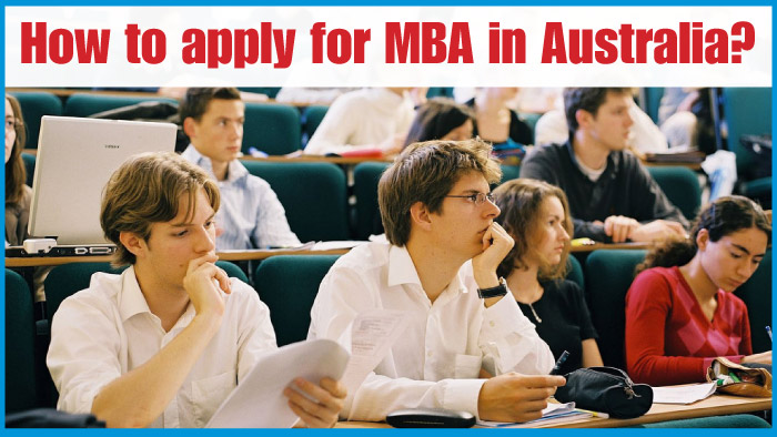How to apply for MBA in Australia?