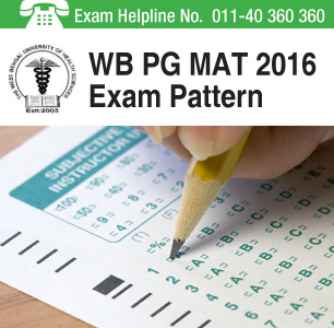 Wb Pg Mat 2016 Exam Pattern Check Here