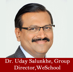 Innovative thinking and creativity are modern day keystones: Dr. Uday Salunkhe, Group Director, WeSchool