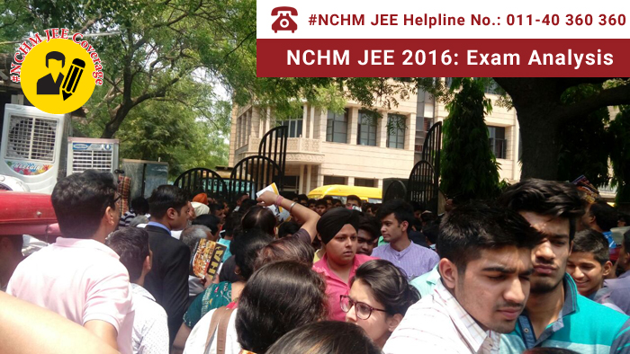 NCHM JEE 2016: Exam Analysis
