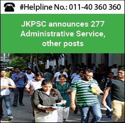 JKPSC announces 277 Administrative Service, other posts