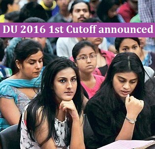DU 2016 admission: 1st Cutoff announced; B.Com (H) cutoff at Ramjas reaches peak of 99.25 per cent