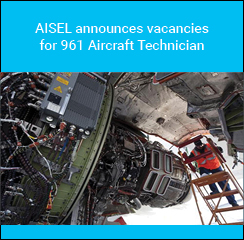 AISEL announces vacancies for 961 Aircraft Technician