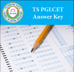 TS PGLCET Answer Key 2017