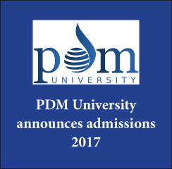 PDM University announces admissions 2017