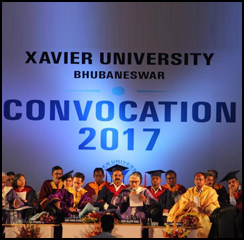 Xavier University Bhubaneswar conducts Convocation 2017