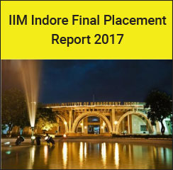 IIM Indore Final Placement Report 2017 - Strategy and Consulting highest recruiting domain