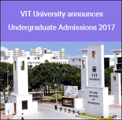 VIT University announces B.Com admissions 2017