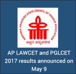 AP LAWCET and PGLCET 2017 results announced on May 9