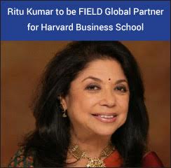 Ritu Kumar to be FIELD Global Partner for Harvard Business School