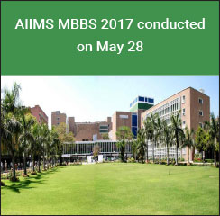 AIIMS MBBS 2017 conducted on May 28