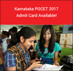 Karnataka PGCET 2017 Admit Card Available Now!