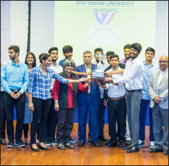 Shiv Nadar University wins Banyan League tournament conducted by BML Munjal University