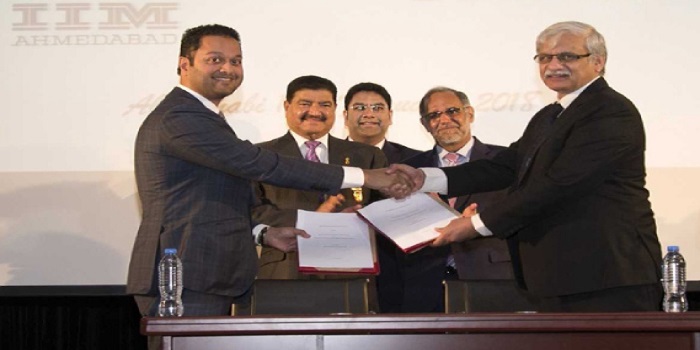 IIM Ahmedabad signs MoU with BRS Ventures to launch International Extension Center in Dubai