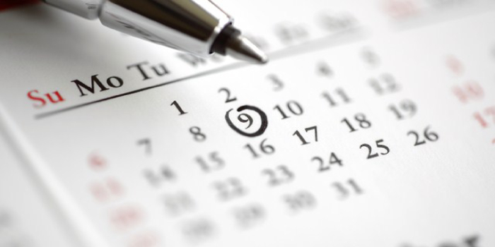 NPAT BBA Important Dates 2018