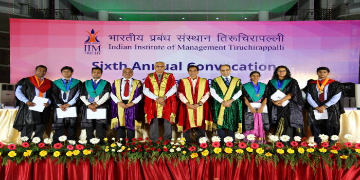 IIM Trichy Holds Sixth Annual Convocation on March 24; 195 students conferred diplomas