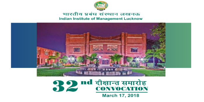IIM Lucknow conducts 32nd Annual Convocation; 613 students graduate