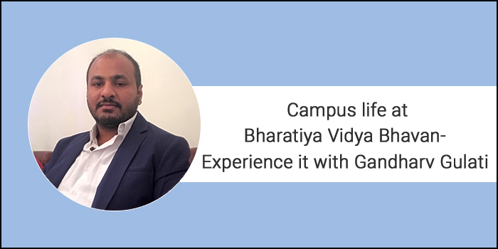 Campus life at Bharatiya Vidya Bhavan