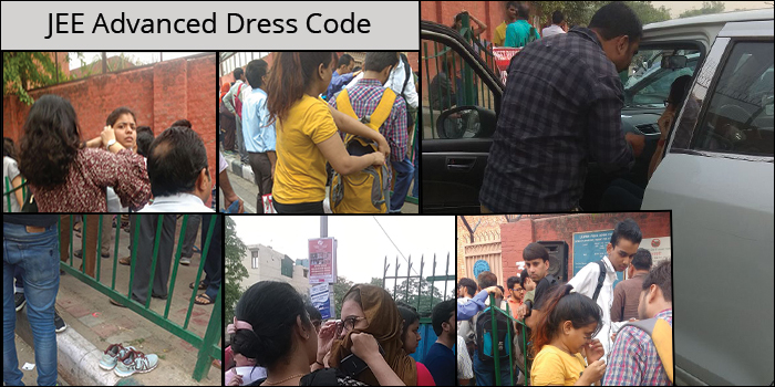  JEE  Advanced Dress  Code  2019 for Male and Female Candidates