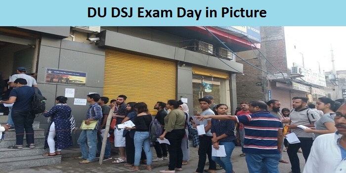 DU DSJ 2018 Exam Day in Pictures