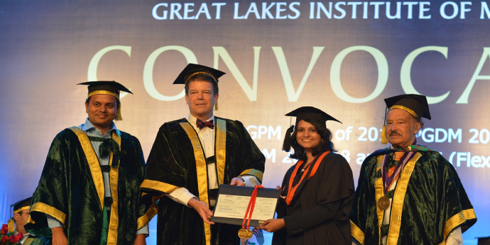 605 students graduate at Great Lakes Chennai’s 14th Annual Convocation Ceremony