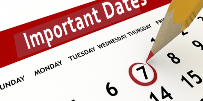 CLAT Important Dates 2019