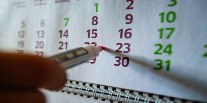 JAM Important Dates 2019