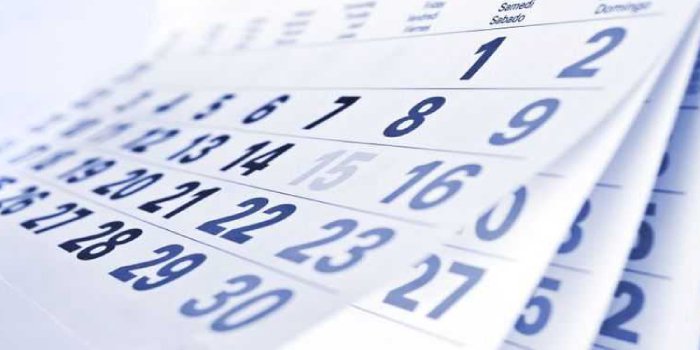 CCMN Important Dates 2019