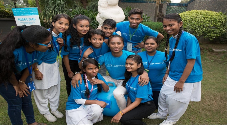 Athlete Hima Das appointed as first youth ambassador of UNICEF India