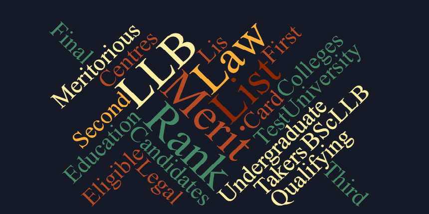 DU LLB Merit List 2019