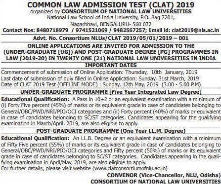 CLAT2019OfficialNotification-Careers360