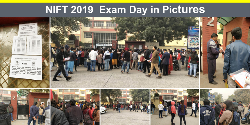NIFT 2019 Exam Day in Pictures