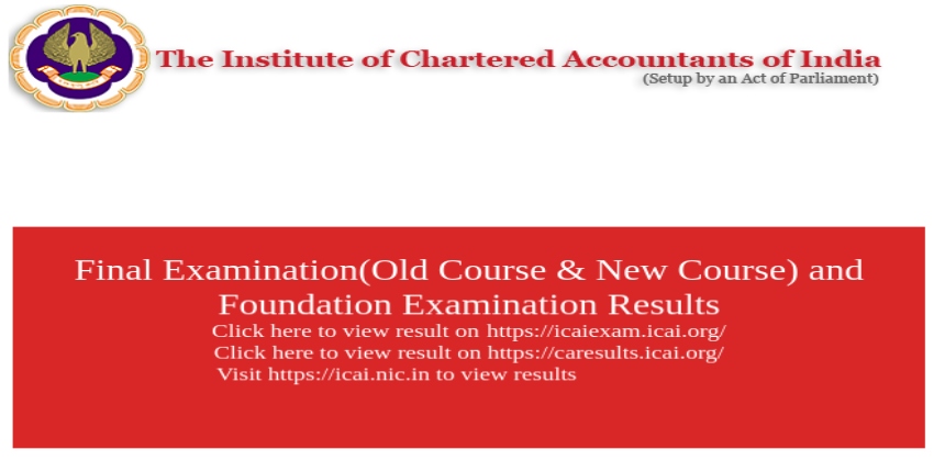 ICAI releases CA Final & Foundation 2019 toppers’ list, pass percentage