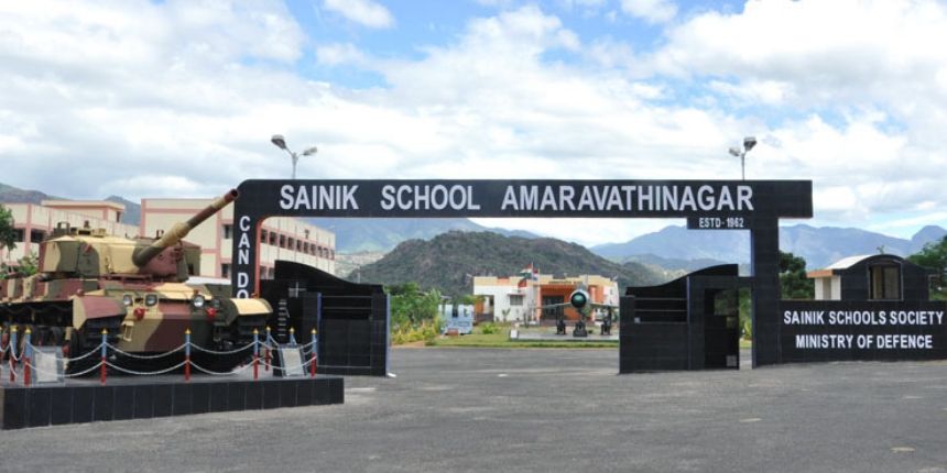 Sainik School Amaravathinagar Admission 2020 - Apply Here