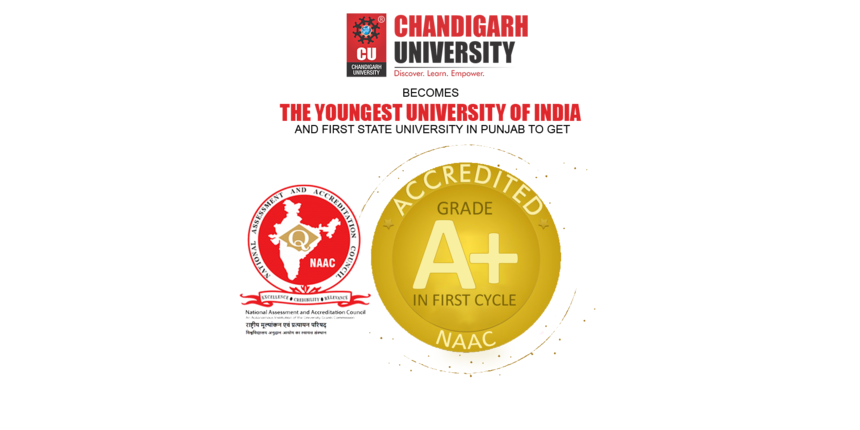 Chandigarh University becomes first private state university in Punjab to be accredited A+ grade by NAAC