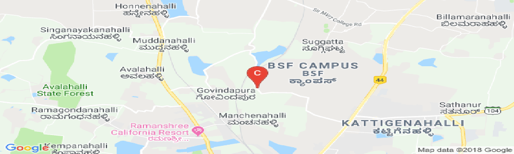 NMIT College Bus Stand, NITTE Meenakshi College Road, Yelahanka Airforce Base, Govindapura, Karnataka, India