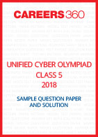 Unified Cyber Olympiad Sample Question Paper and Solution Class 5 2018