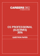 CS Professional Question Papers 2016- Electives