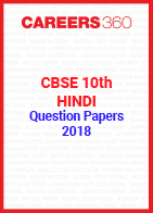 CBSE 10th Hindi Question Papers 2018