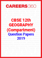 CBSE 12th Geography (Compartment) Question Papers 2019