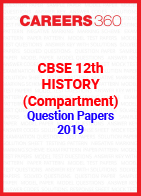 CBSE 12th History (Compartment) Question Papers 2019