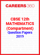 CBSE 12th Mathematics (Compartment) Question Papers 2019