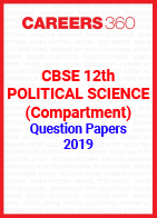 CBSE 12th Political Science (Compartment) Question Papers 2019