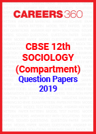 CBSE 12th Sociology (Compartment) Question Paper 2019