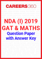 NDA (I) 2019 GAT & Mathematics Question Paper with Answer Key