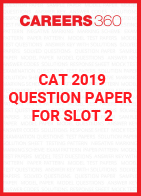 CAT 2019 Question Paper for Slot 2
